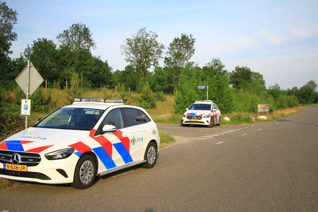 Traumahelikopter landt voor ongeval