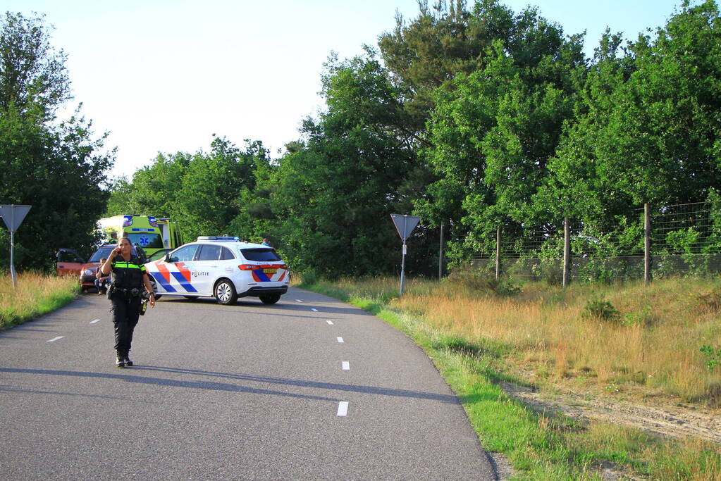 Traumahelikopter landt voor ongeval
