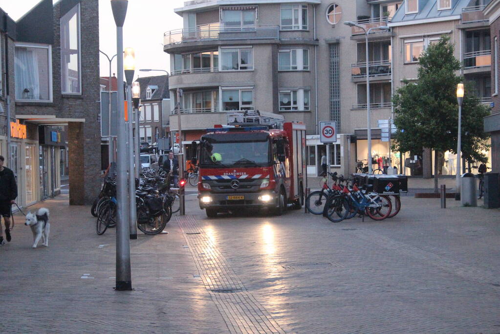 Vastzittende duif bevrijdt