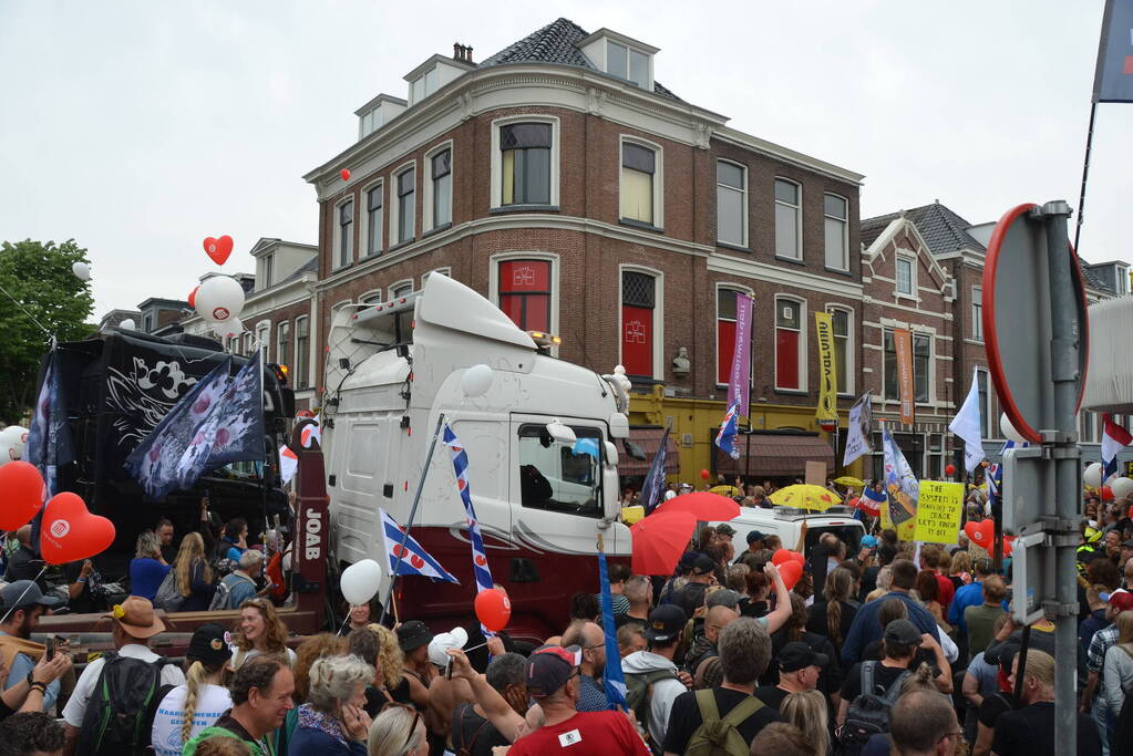 Boeren en burgers voeren actie