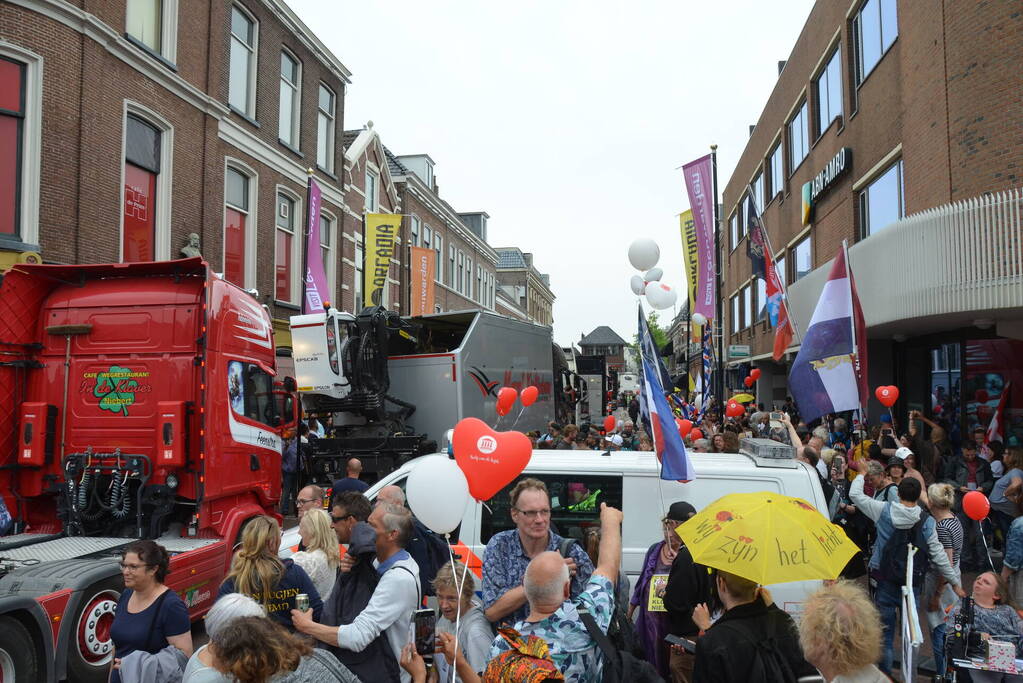 Boeren en burgers voeren actie