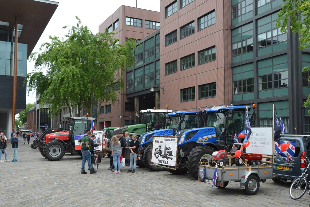 Boeren en burgers voeren actie