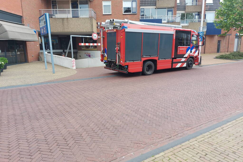 Brand in parkeergarage snel onder controle