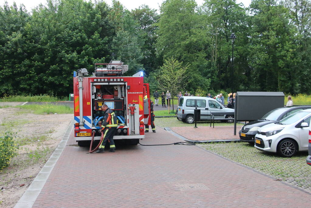 Appartementencomplex ontruimd vanwege brand