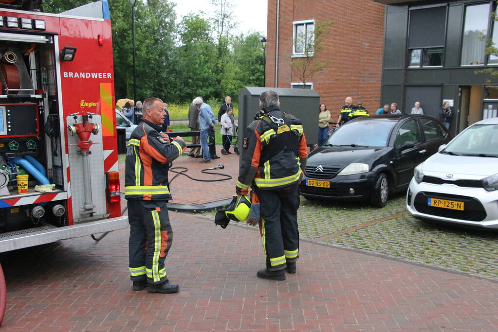 Appartementencomplex ontruimd vanwege brand