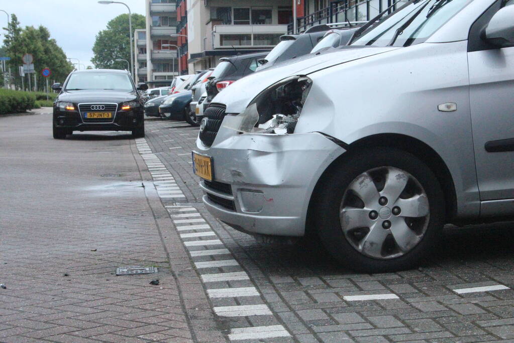 Veel schade bij ongeluk