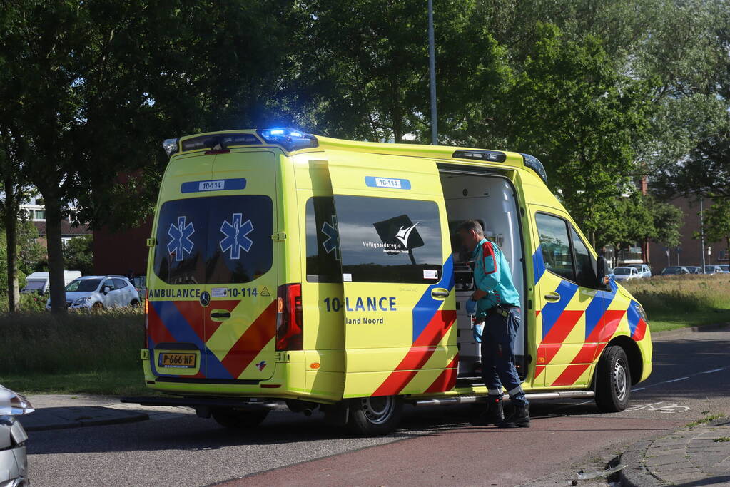 Schade bij aanrijding op kruising