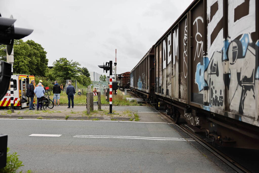 Wagon Ponlijn gekanteld