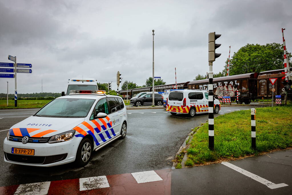 Wagon Ponlijn gekanteld