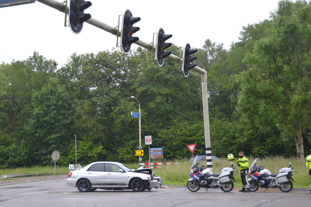 Persoon gewond bij eenzijdig ongeval