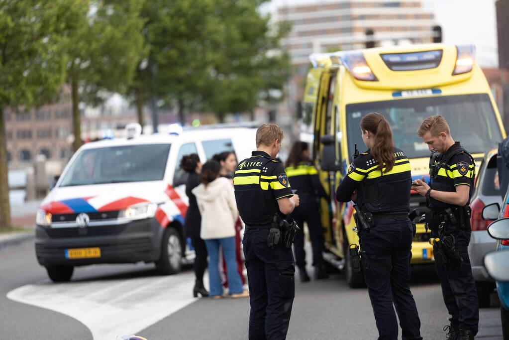Scooterrijder gewond bij aanrijding