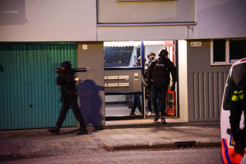 Dienst Speciale Interventies ingezet na incident in woning