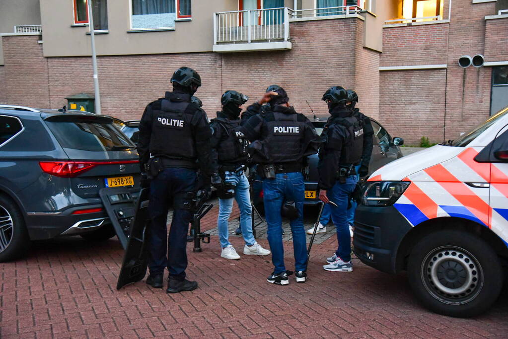 Dienst Speciale Interventies ingezet na incident in woning