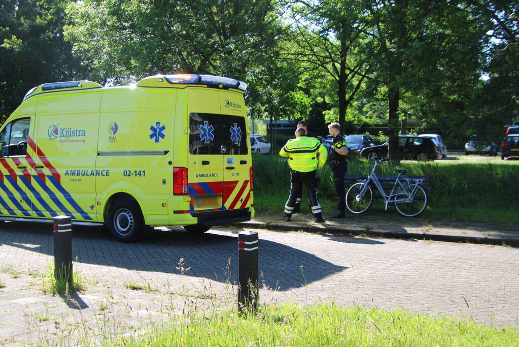 Fietser gewond bij aanrijding met auto