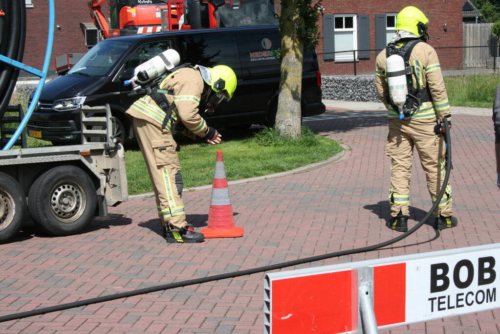 Woningen tijdelijk ontruimd vanwege gaslekkage