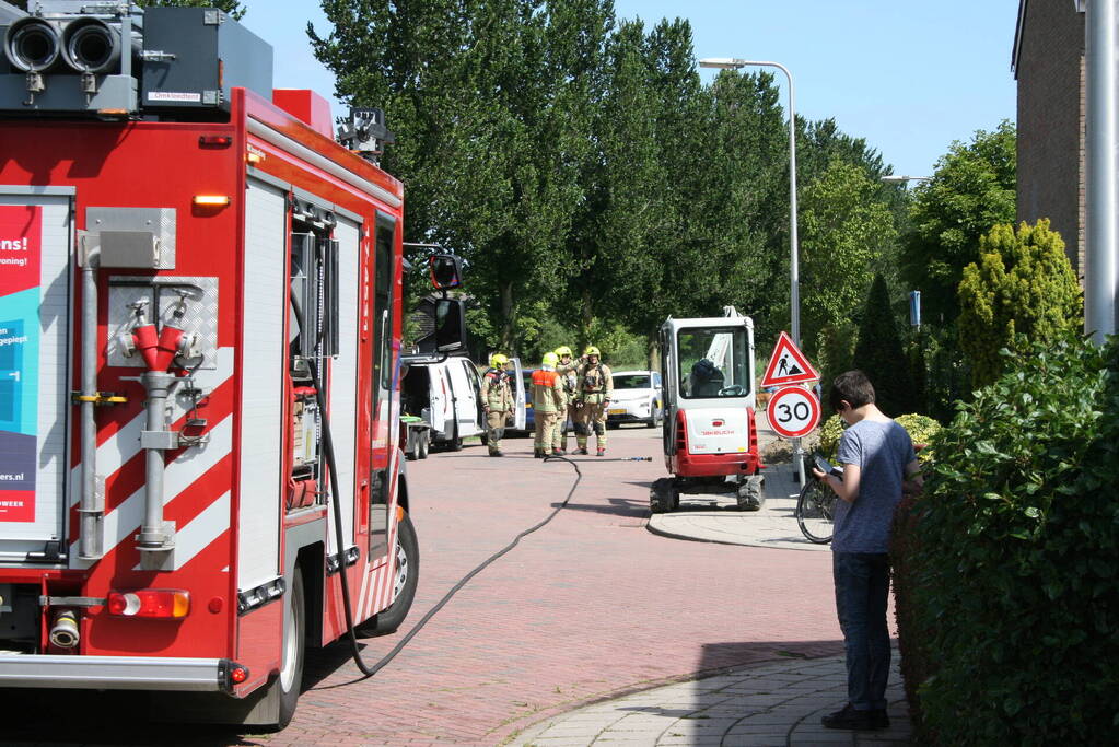 Woningen tijdelijk ontruimd vanwege gaslekkage