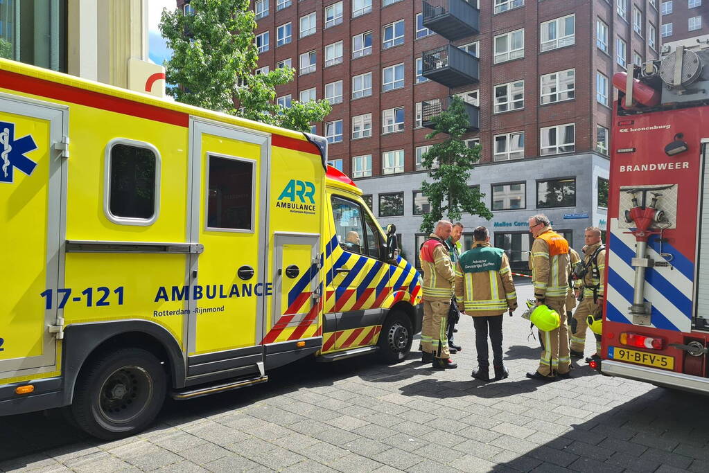 Brandweer doet onderzoek naar onbekende vloeistof