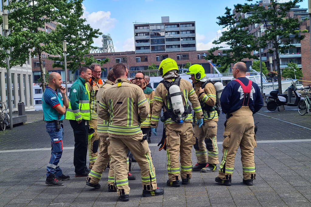 Brandweer doet onderzoek naar onbekende vloeistof