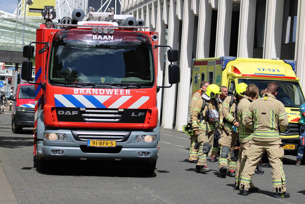 Brandweer doet onderzoek naar onbekende vloeistof
