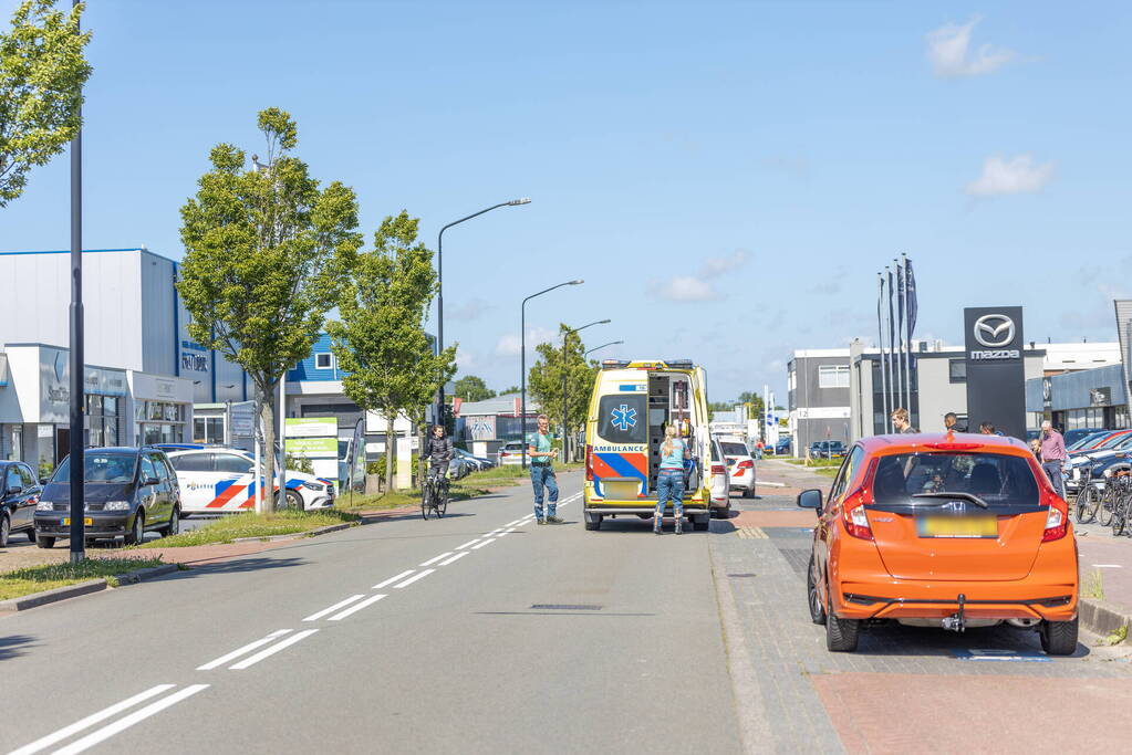 Scooterrijder zwaargewond bij verkeersongeval