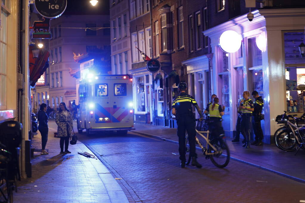 Persoon kom terecht in water