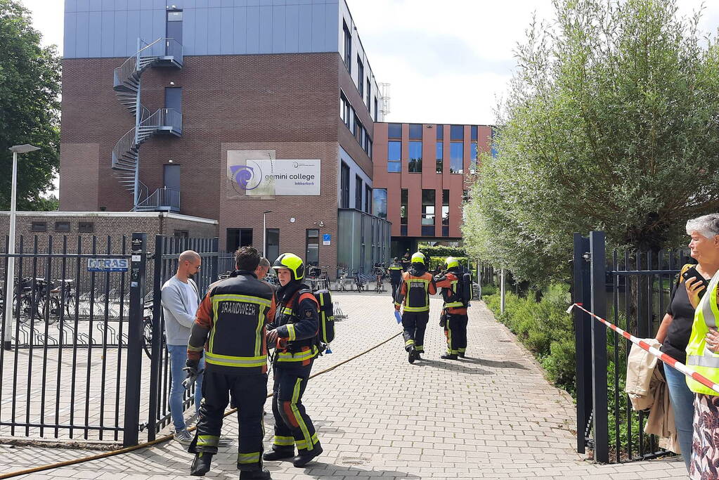 Gemini College ontruimd vanwege brand