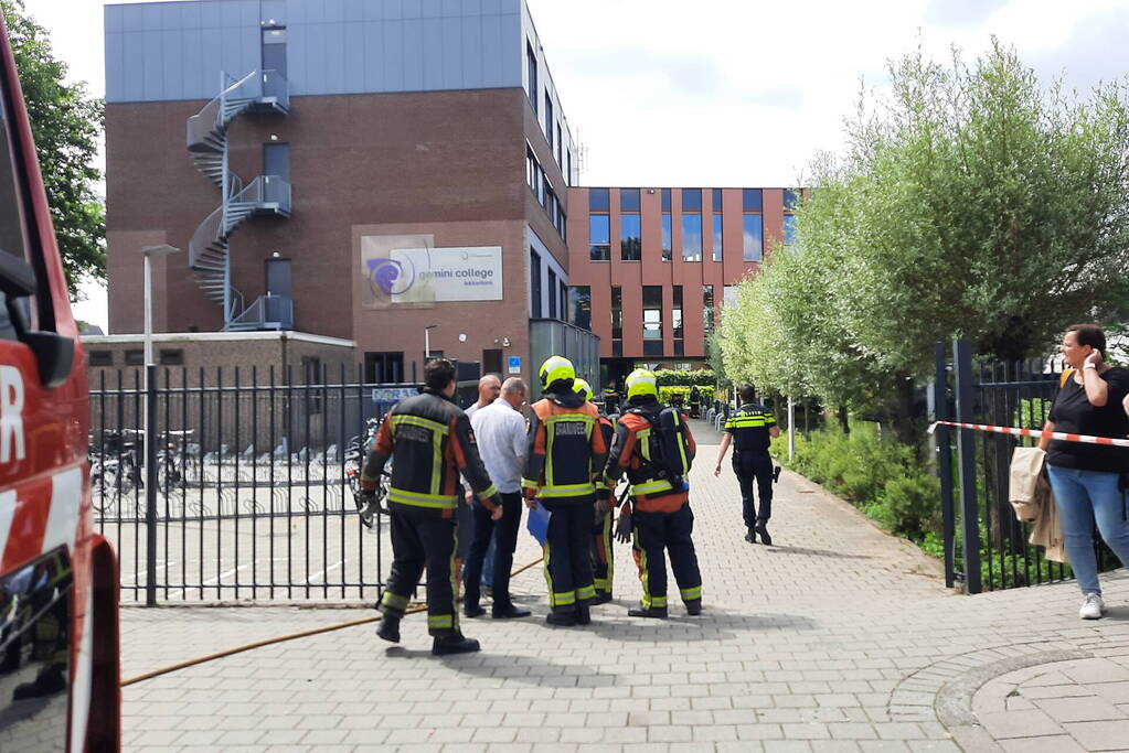 Gemini College ontruimd vanwege brand