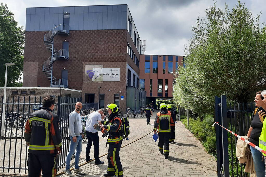 Gemini College ontruimd vanwege brand