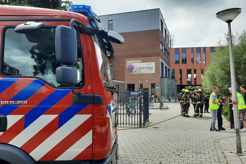 Gemini College ontruimd vanwege brand
