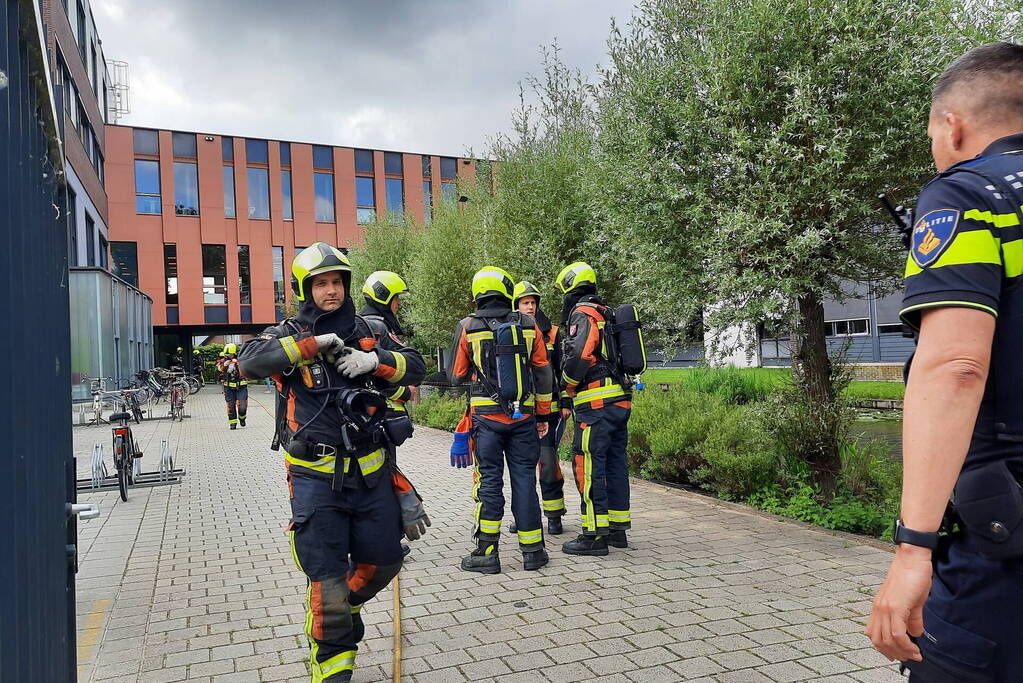 Gemini College ontruimd vanwege brand