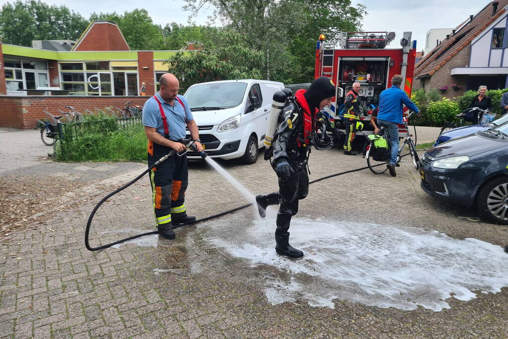 Zoekactie na gevonden fiets aan waterkant