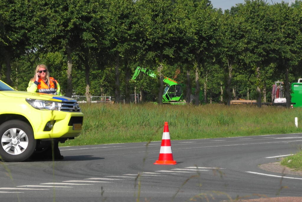 Weg afgesloten na dodelijk verkeersongeval
