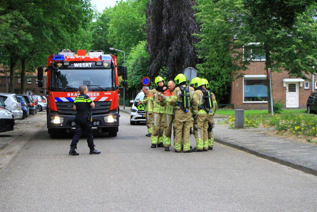 Gasleiding geraakt bij graafwerkzaamheden
