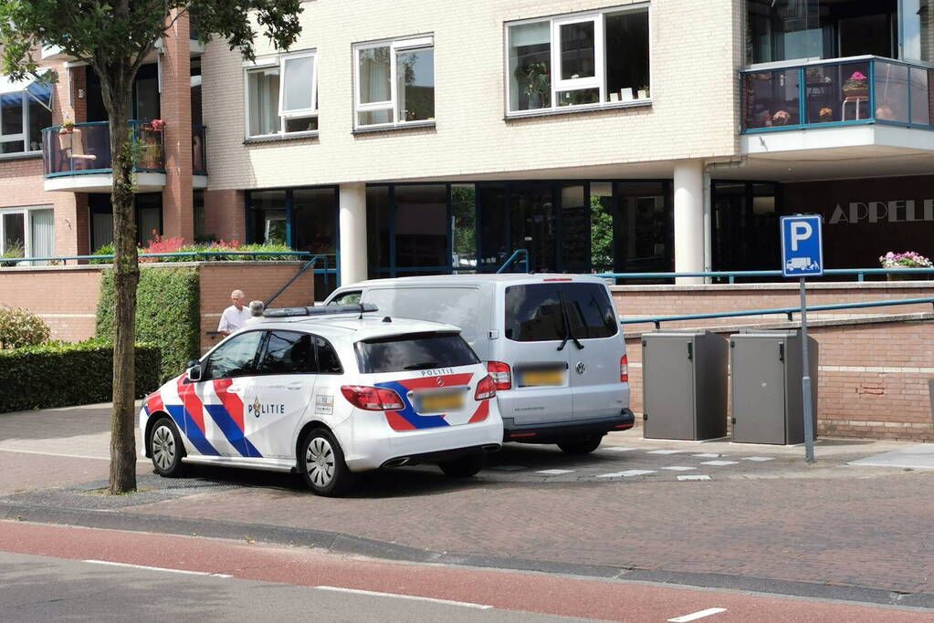 Politieonderzoek in appartementencomplex