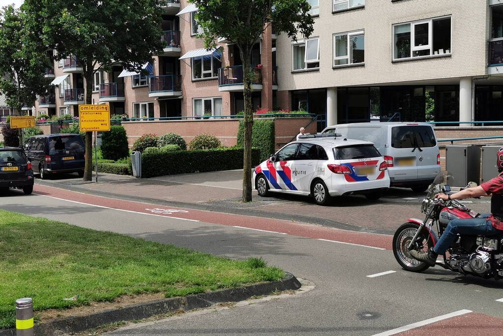Politieonderzoek in appartementencomplex
