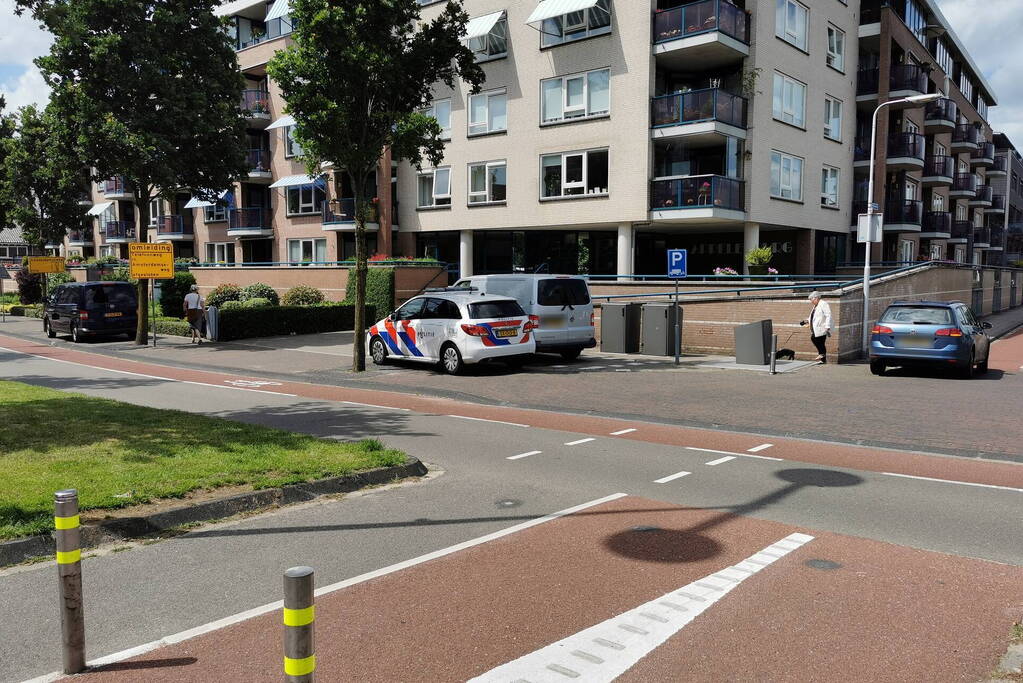 Politieonderzoek in appartementencomplex