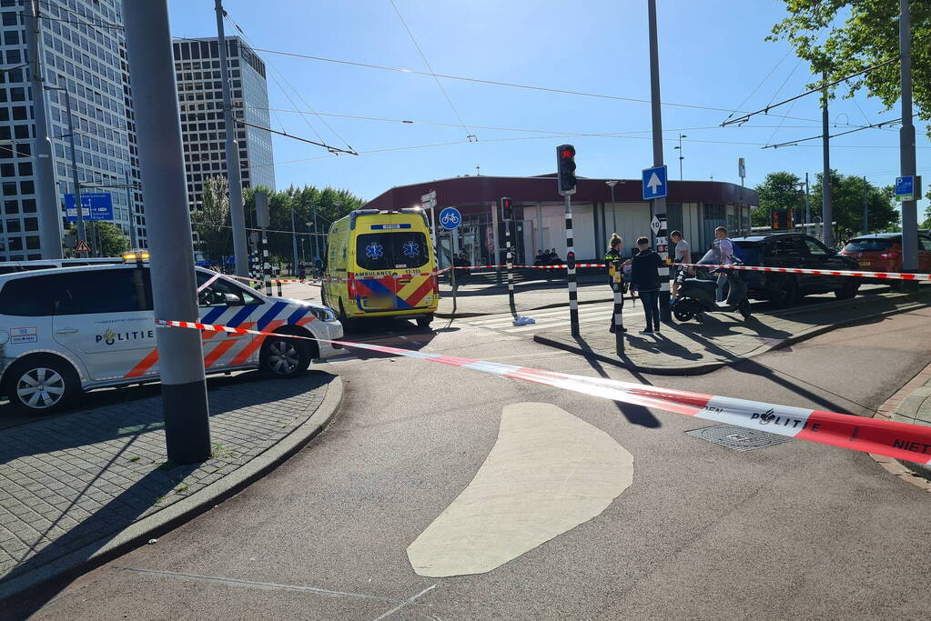 Scooterrijder gewond bij botsing met auto