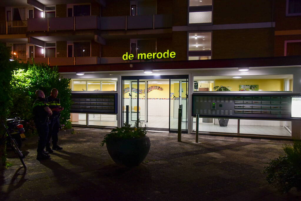 Flat ontruimd na zeer grote brand