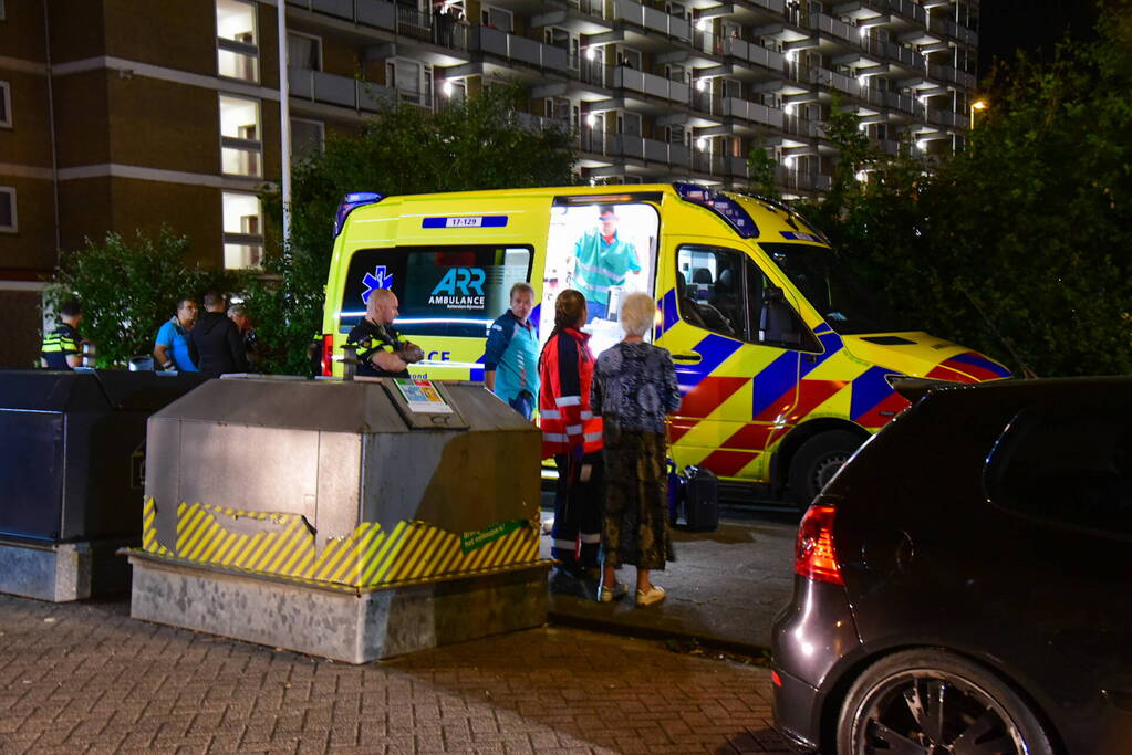 Flat ontruimd na zeer grote brand