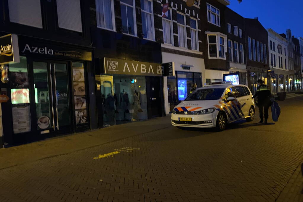 Politie neemt spullen in beslag na brandmelding