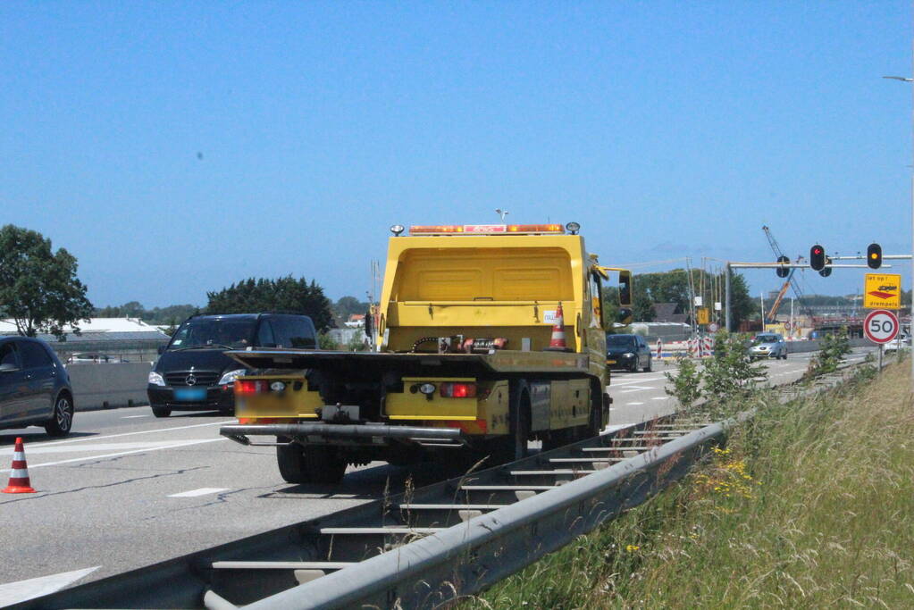 Veel schade bij kop-staart botsing