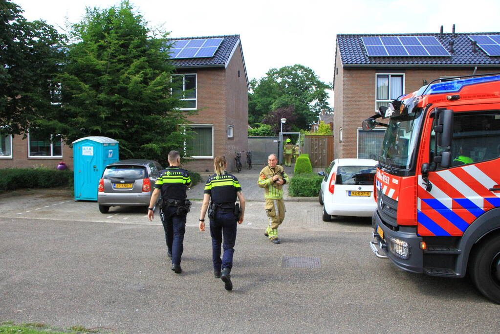 Buurtbewoner zorgt voor overlast met vuur
