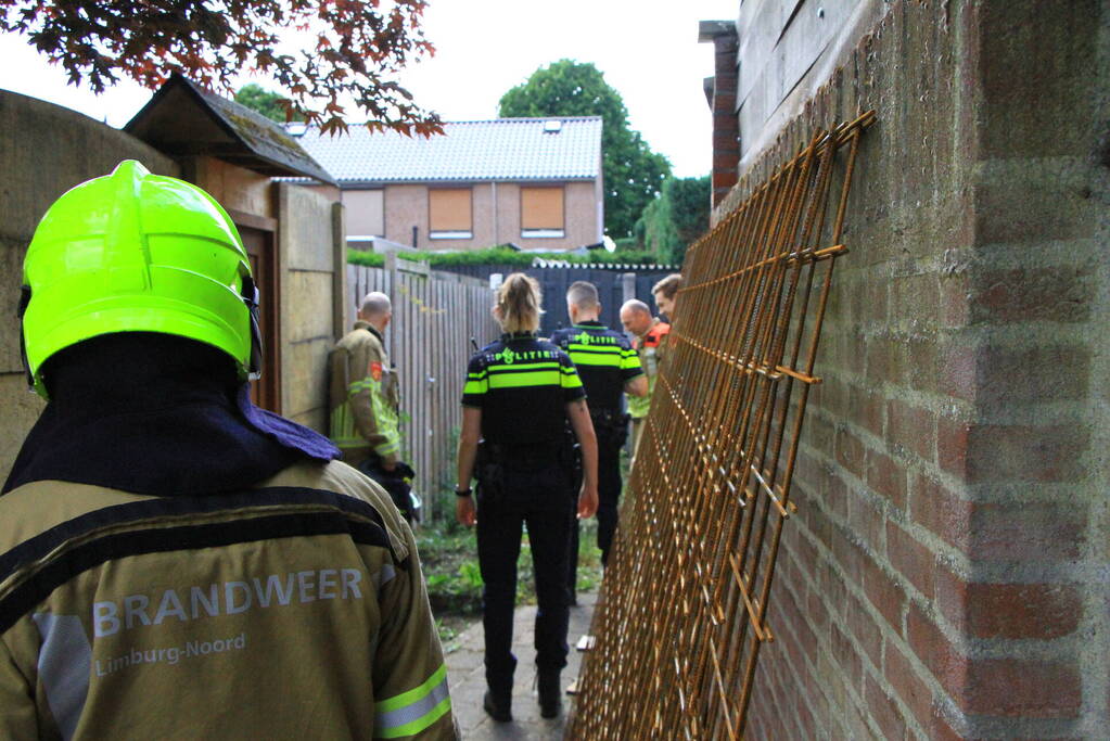 Buurtbewoner zorgt voor overlast met vuur