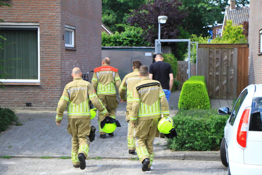 Buurtbewoner zorgt voor overlast met vuur