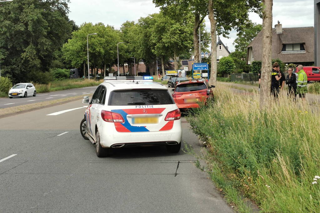 Twee auto's betrokken bij verkeersongeval