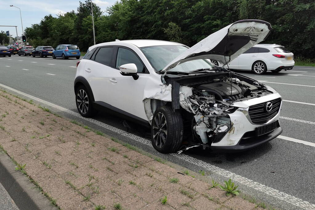 Twee auto's betrokken bij verkeersongeval