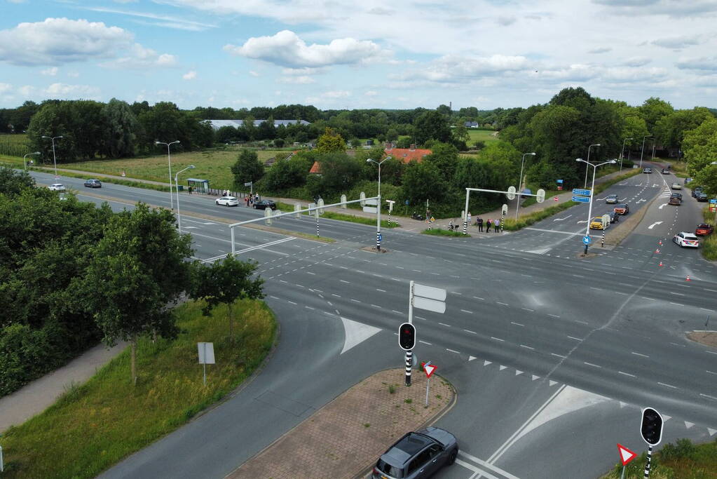 Twee auto's betrokken bij verkeersongeval