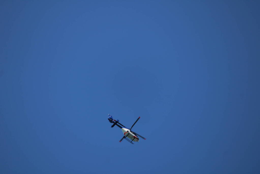 Bosgebied groots afgezet vanwege politieactie