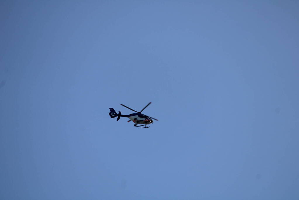 Bosgebied groots afgezet vanwege politieactie