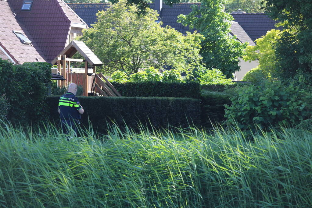 Bosgebied groots afgezet vanwege politieactie
